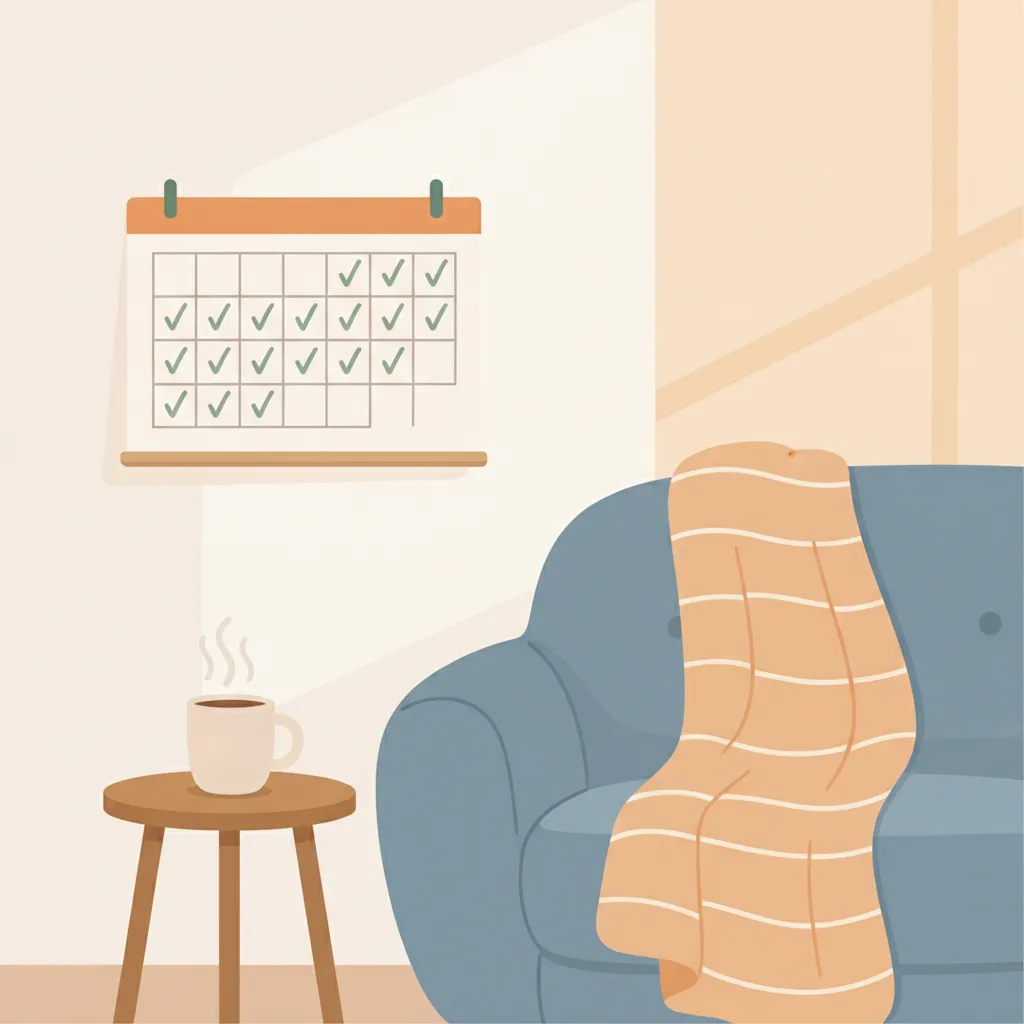 Calendar with events automatically filled in